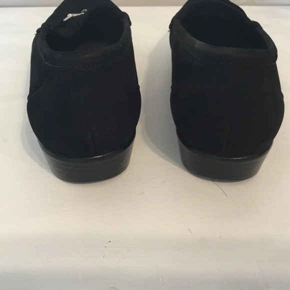 SAS Metro Black Suede Loafers  Women’s Slip-on Shoes with Silver Bit Size 8 N - Picture 2 of 10